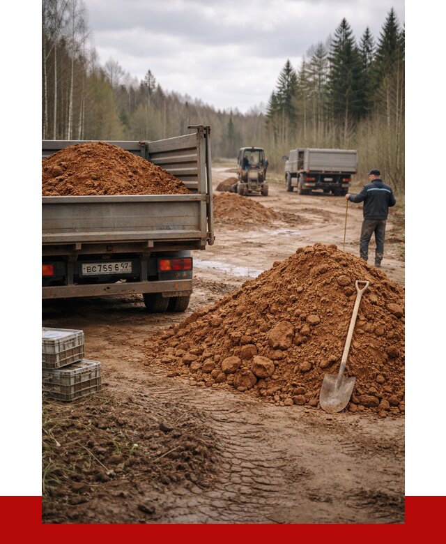 Глина и суглинки в Муравленке от 4818 р. за куб | ПРОНЕРУДМрв