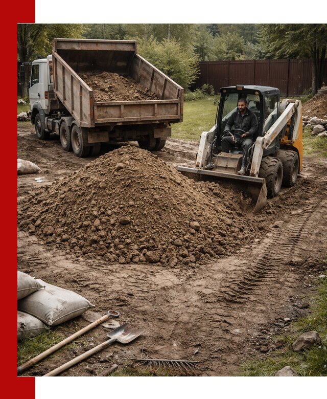 Суглинок для планировки участков в Муравленке с доставкой и выгрузкой