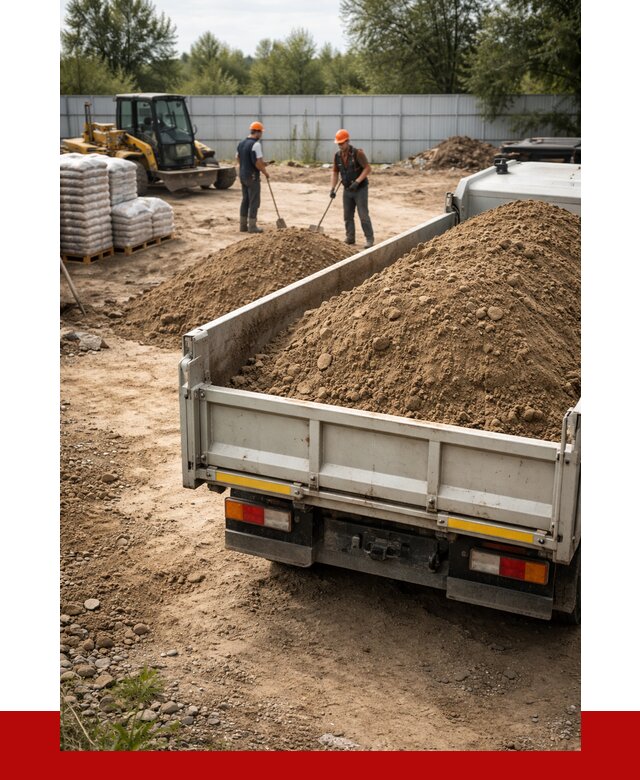Супесь с доставкой в Муравленке от 2623 р. за куб | ПРОНЕРУДМрв