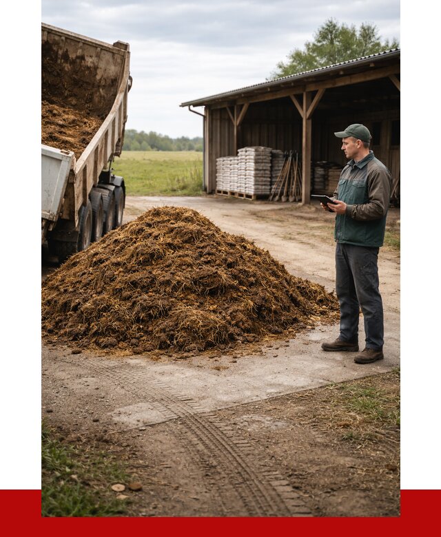 Купить навоз с доставкой в Муравленке от 1285 р. за куб | ПРОНЕРУДМрв