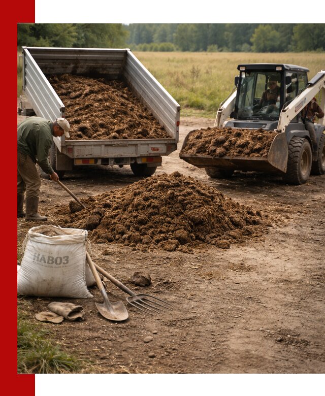 Доставка конского навоза в Муравленке с разгрузкой и доставкой на объект