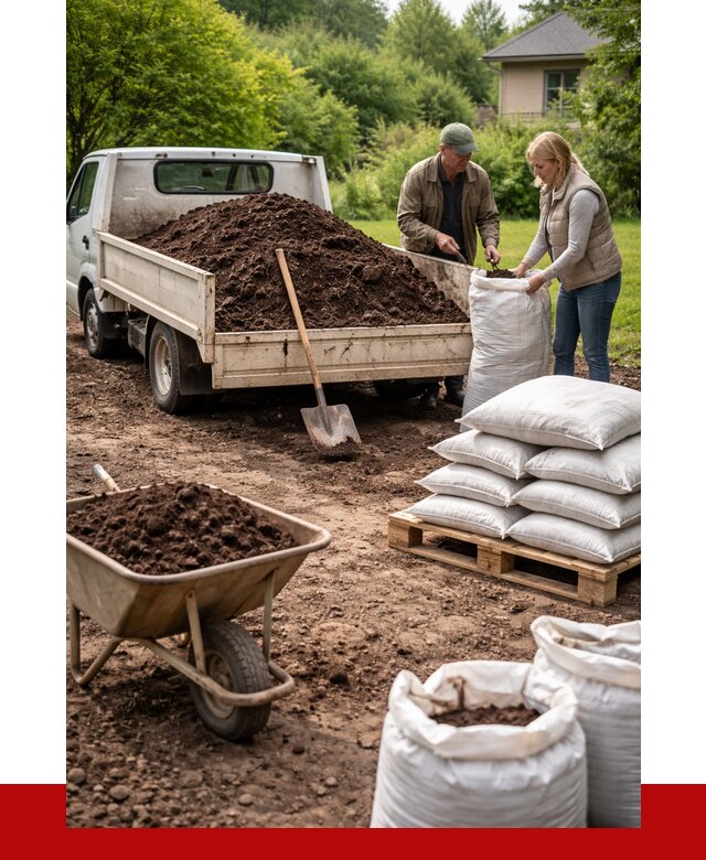 Перегной в мешках с доставкой в Муравленке от 2355 р. | ПРОНЕРУДМрв