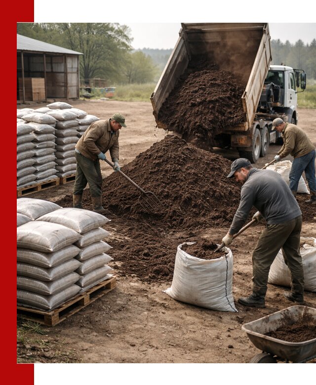 Доставка компоста оптом и в розницу в Муравленке