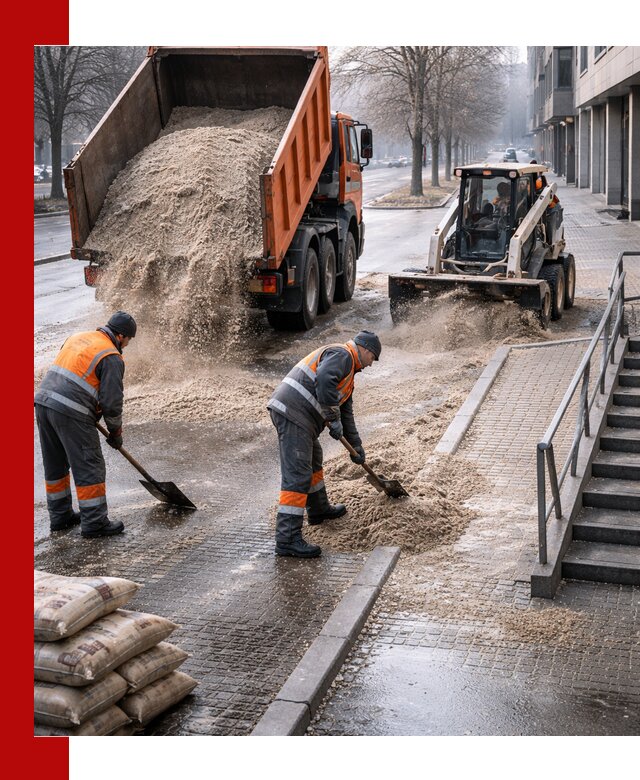 Поставка противогололедных материалов в Муравленке