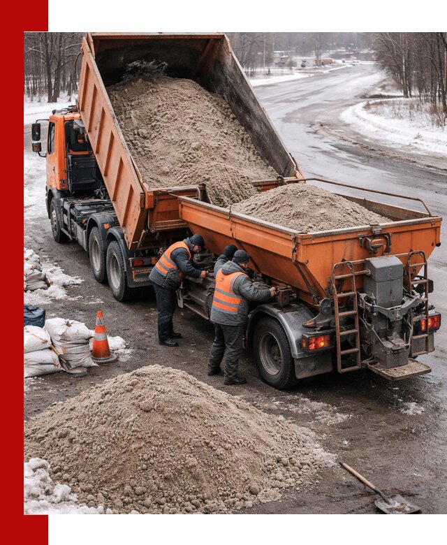 Поставка и вывоз пескосоля в Муравленке оптом и в розницу