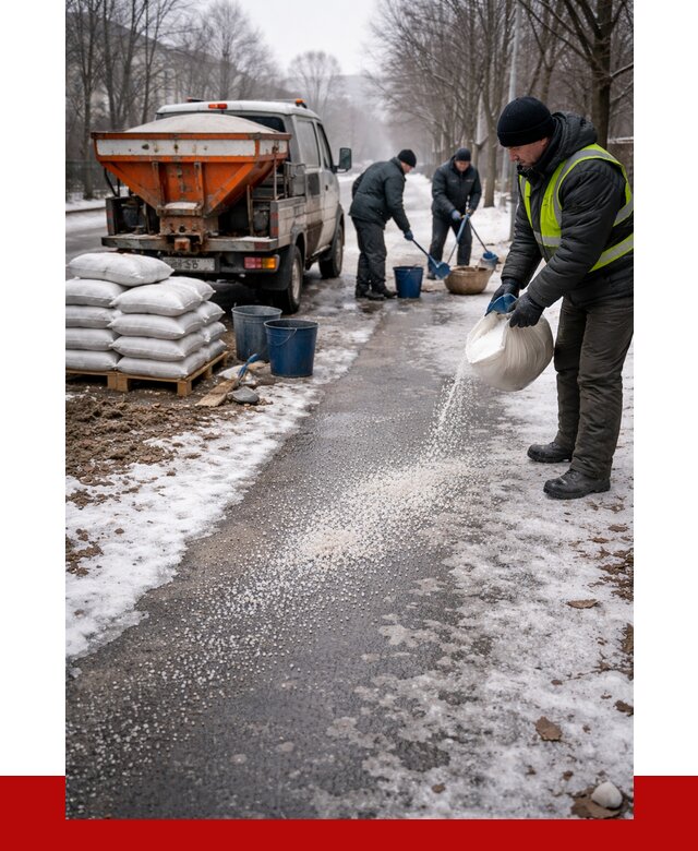 Реагент против гололеда в Муравленке с доставкой от 4818 р. | ПРОНЕРУДМрв