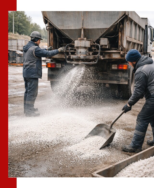 Доставка и продажа хлористого кальция в Муравленке