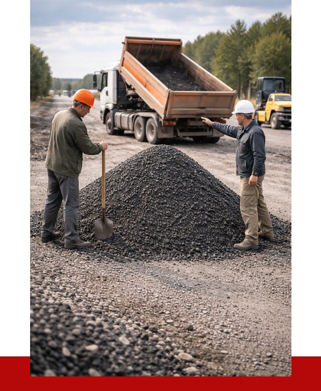 Купить асфальтовую крошку для дорог в Муравленке от 4497 р. | ПРОНЕРУДМрв