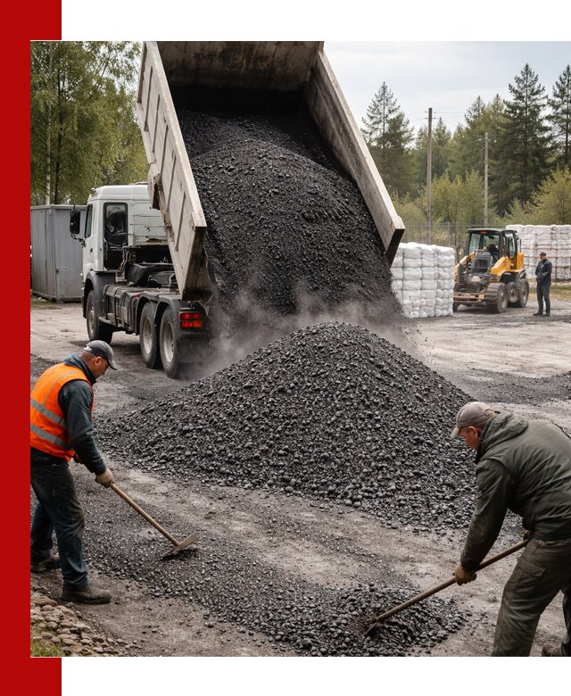 Доставка и продажа асфальтного гранулята в Муравленке
