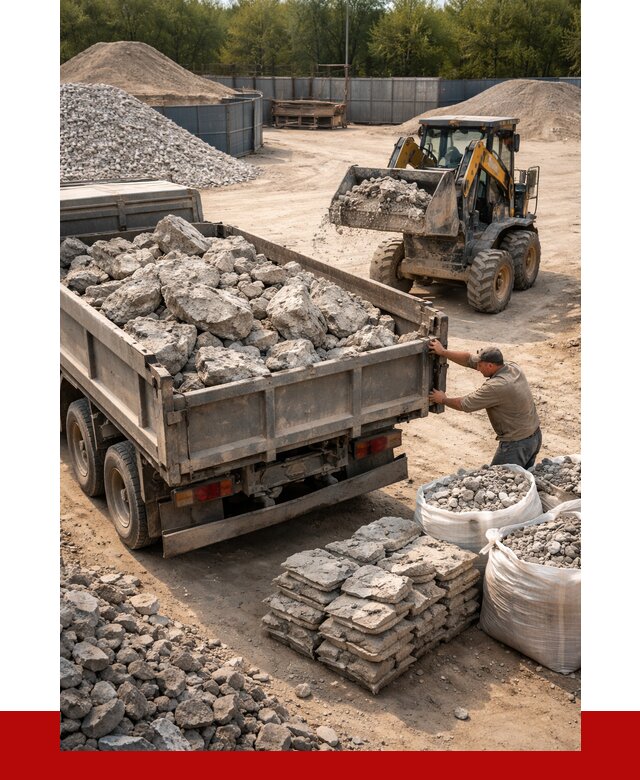 Купить бой бетона с доставкой в Муравленке от 5139 р. | ПРОНЕРУДМрв