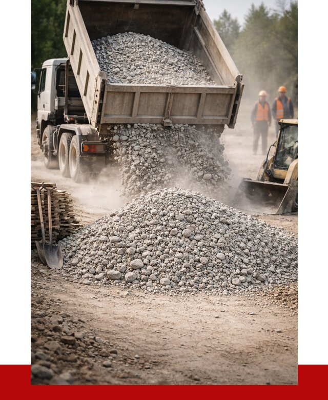 Купить дробленый бетон в Муравленке от 1820 р./куб | ПРОНЕРУДМрв