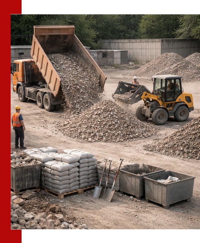 Вторичные материалы для отсыпки в Муравленке — поставка и доставка