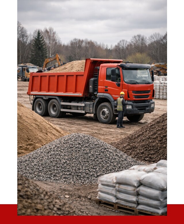 Доставка самосвалом 25 кубов в Муравленке от 8030 р. | ПРОНЕРУДМрв