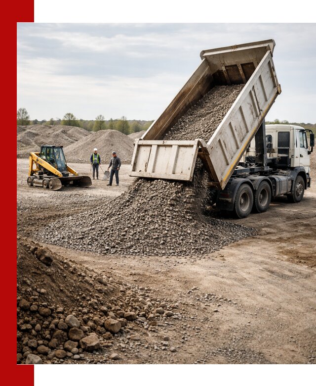 Доставка самосвалом 25 м³ в Муравленке быстро и надежно