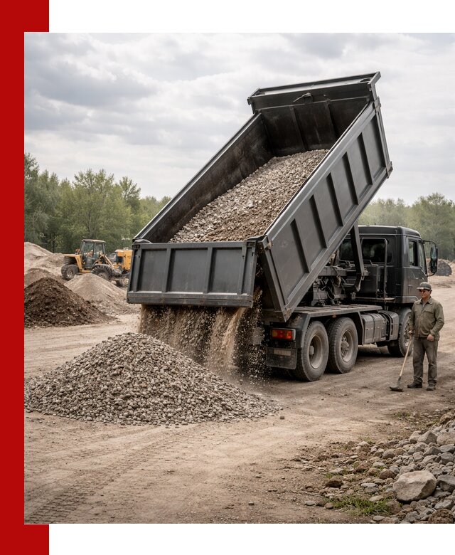 Доставка самосвалом 30 м3 по выгодным ценам в Муравленке