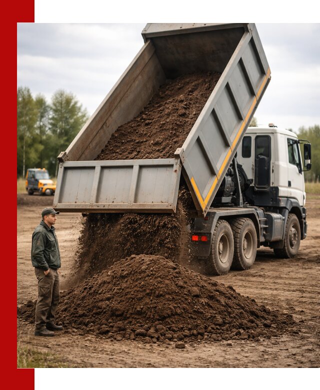 Аренда самосвала с водителем в Муравленке для сыпучих грузов и навоза