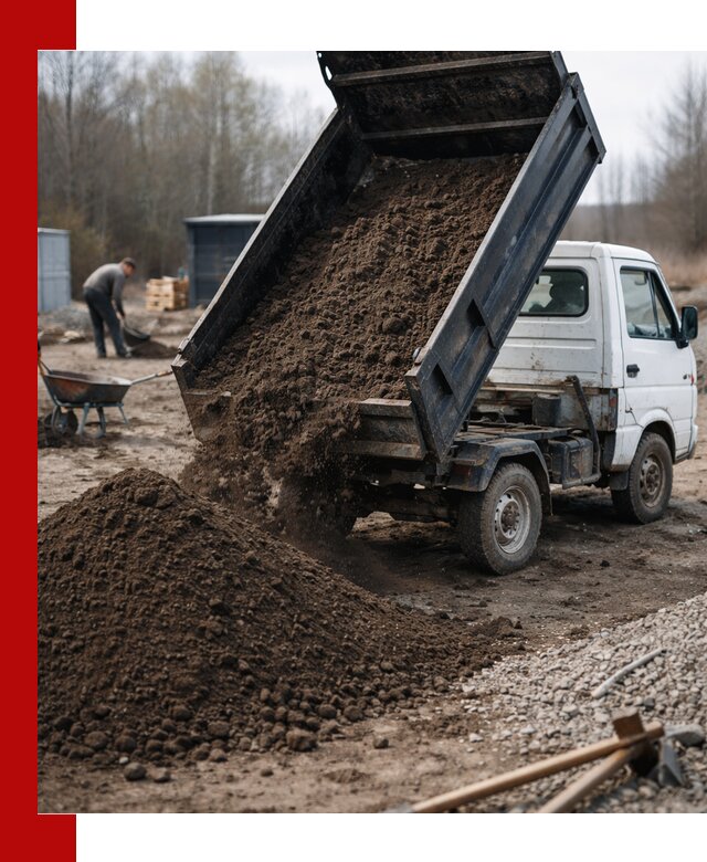 Аренда минисамосвала в Муравленке для доставки сыпучих материалов