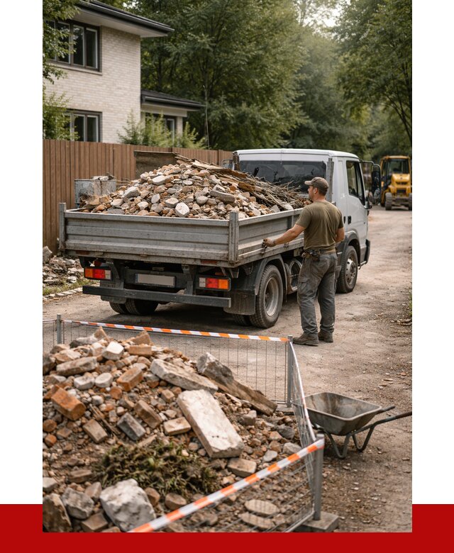 Вывоз строительного мусора с погрузкой в Муравленке от 8030 р | ПРОНЕРУДМрв