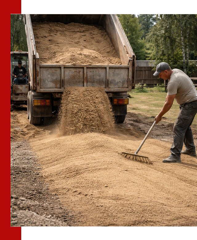 Отсыпка участка песком в Муравленке быстро и качественно