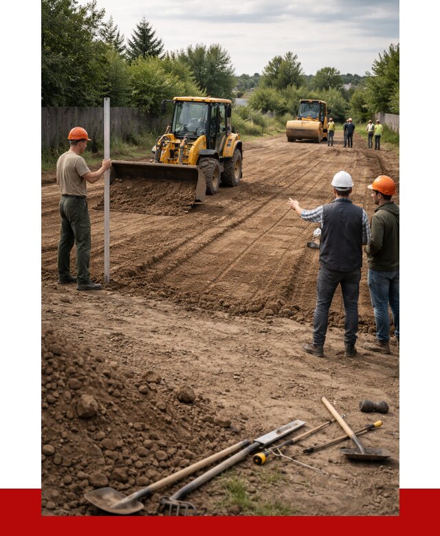 Планировка участка грунтом в Муравленке от 4818 р ПРОНЕРУДМрв